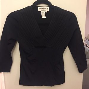 Joseph Abboud crisscross top